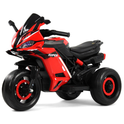 Детский электротрицикл RiverToys K002PX-A красный